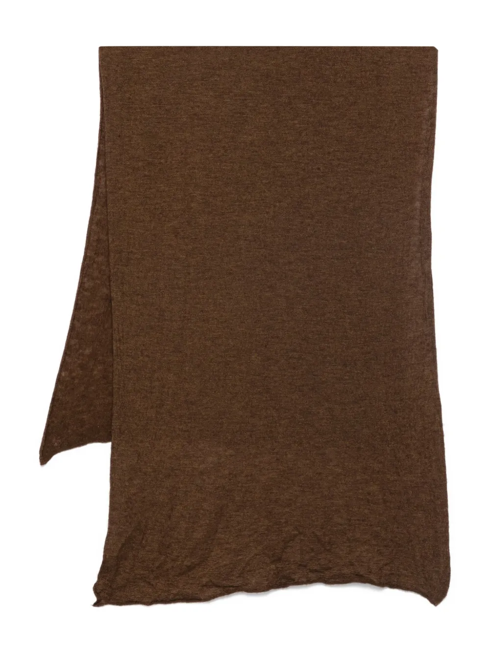 Botto Giuseppe Cashmere-blend Scarf In Brown