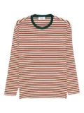Niu striped long-sleeved T-shirt - Green