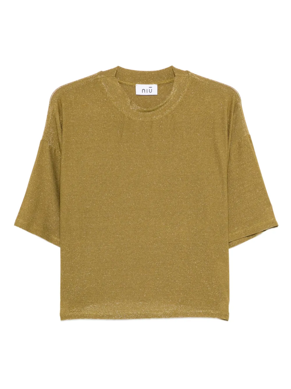 Niu glitter-effect T-shirt | Green | Image 1