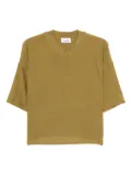 Niu glitter-effect T-shirt - Green