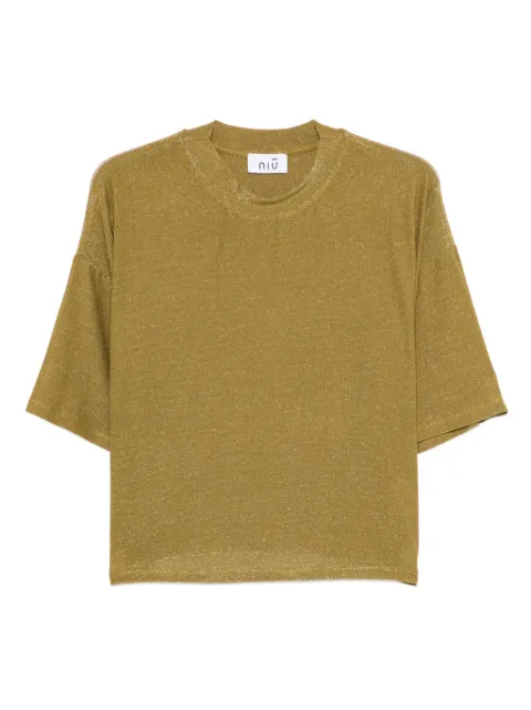 Niu glitter-effect T-shirt