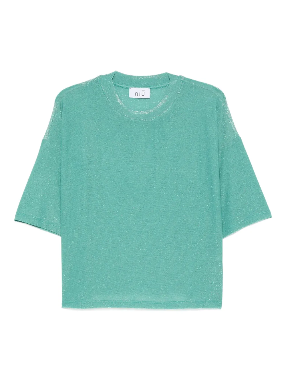 Niu metallic short-sleeve T-shirt | Green | Image 1