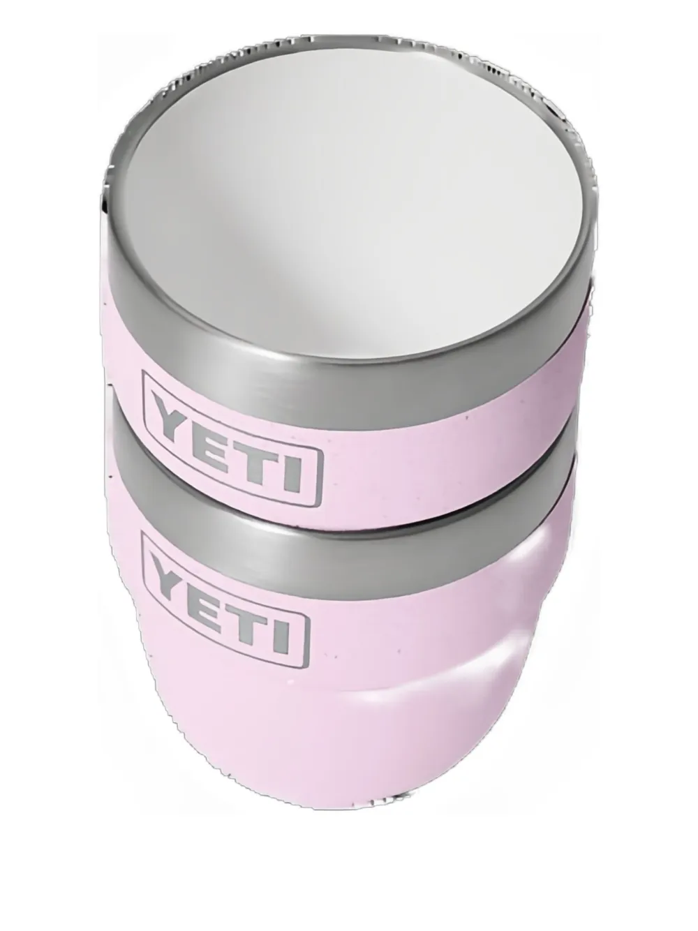 YETI Rambler® logo stackable cup (set of two) | Rosa | Image 1