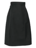 Sofie D'hoore wrap checked skirt - Grey