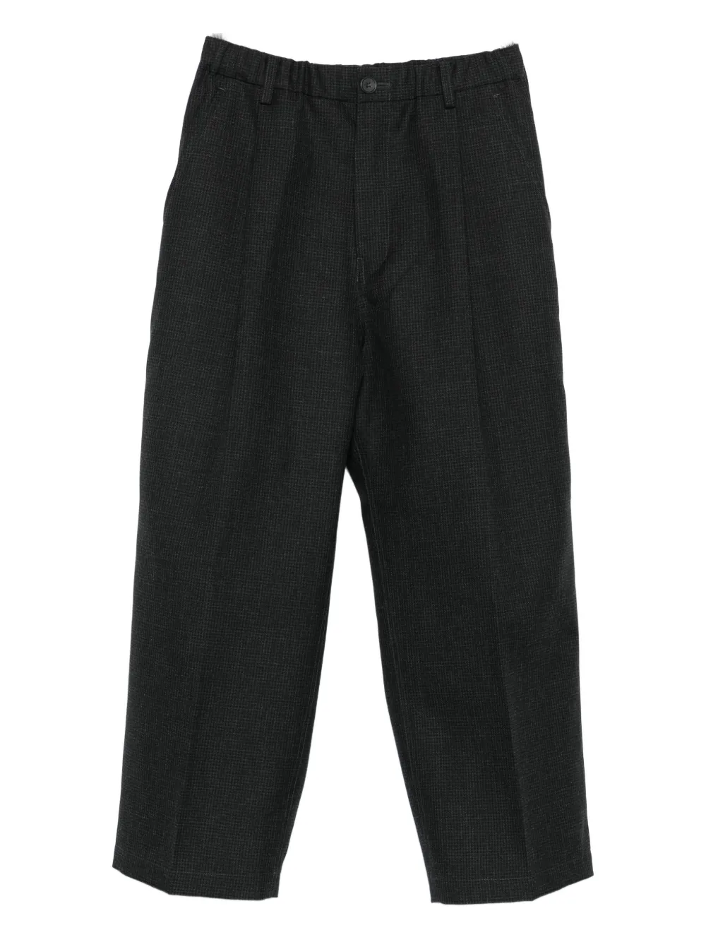 Sofie D'hoore Checked Pleated Trousers In Black