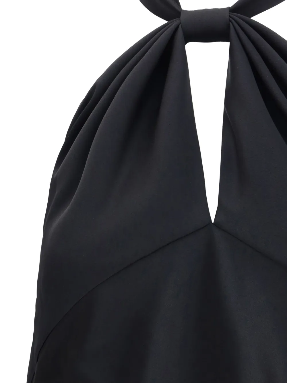 TOM FORD Geknoopte haltertop Zwart
