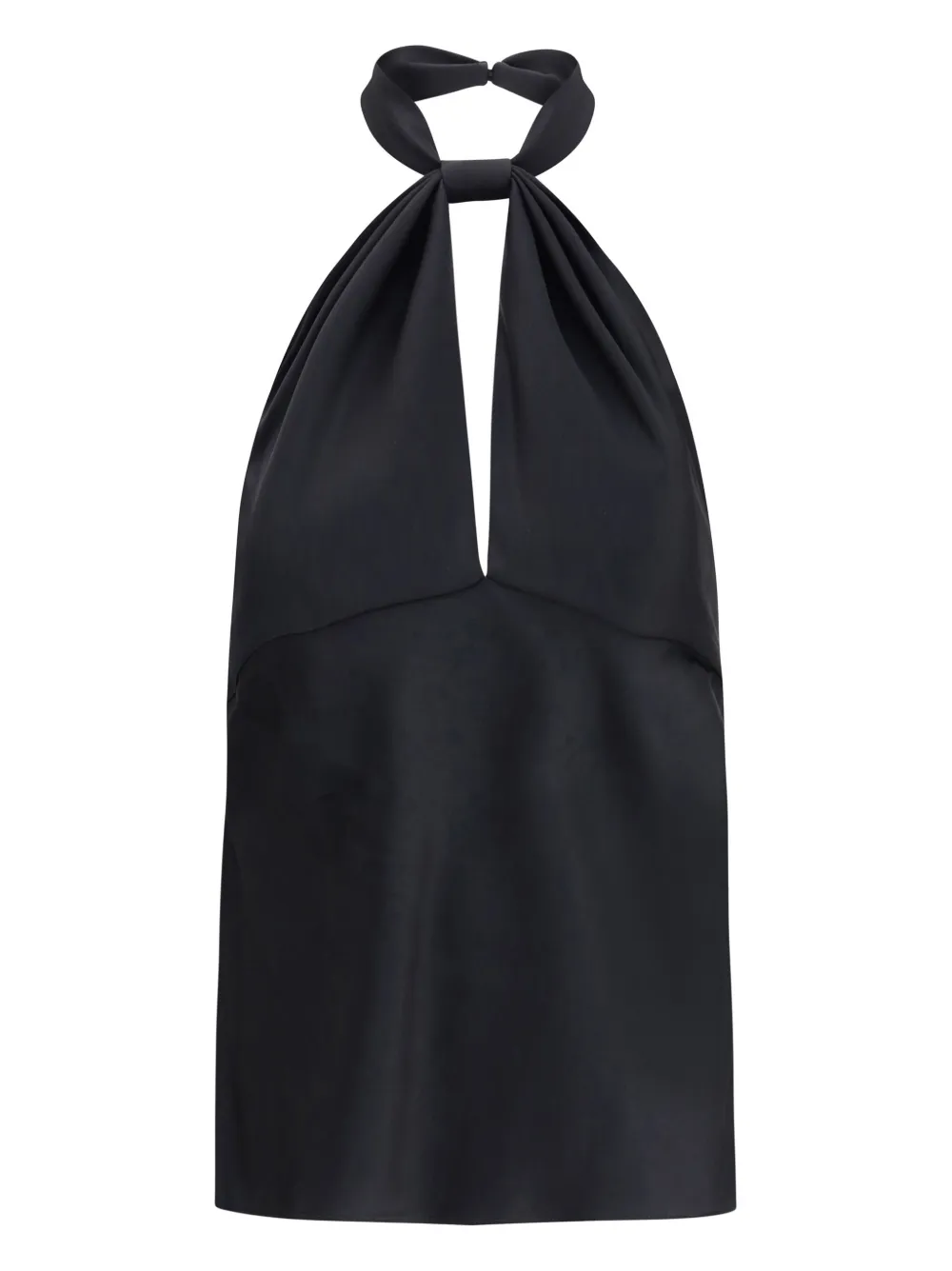 TOM FORD Geknoopte haltertop Zwart