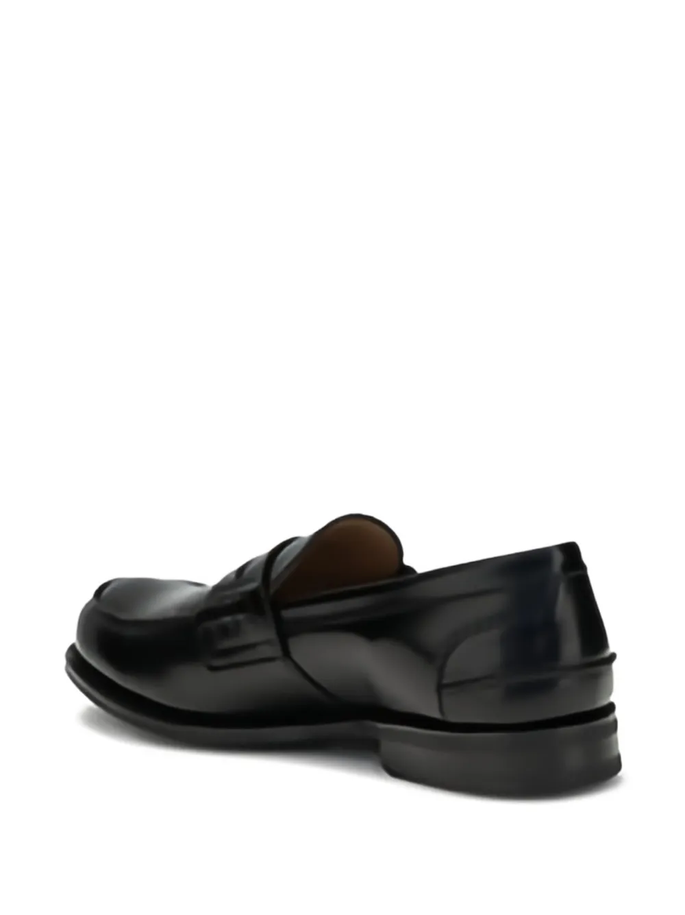 Church's penny leather loafers Black