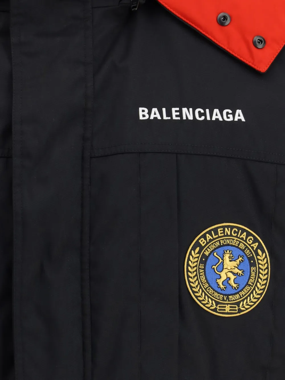 Balenciaga Bodywarmer met afwerking Zwart