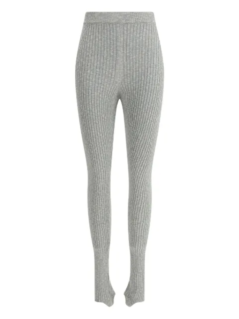 Magda Butrym ribbed split-hem trousers