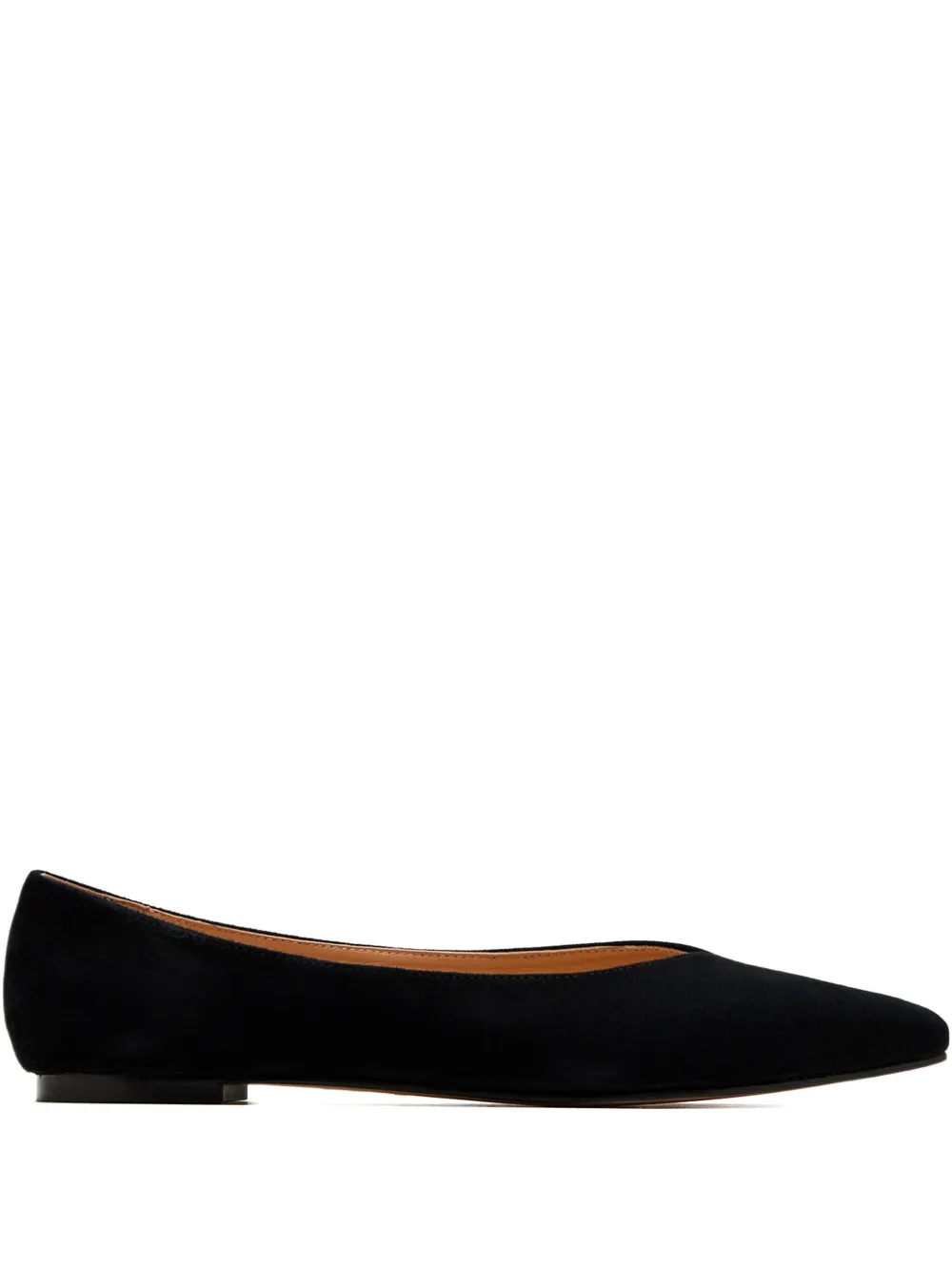 HOUSE OF BALLERINAS ポインテッドトゥ フラットパンプス - ブラック HOUSE OF BALLERINAS ポインテッドトゥ フラットパンプス - ブラック