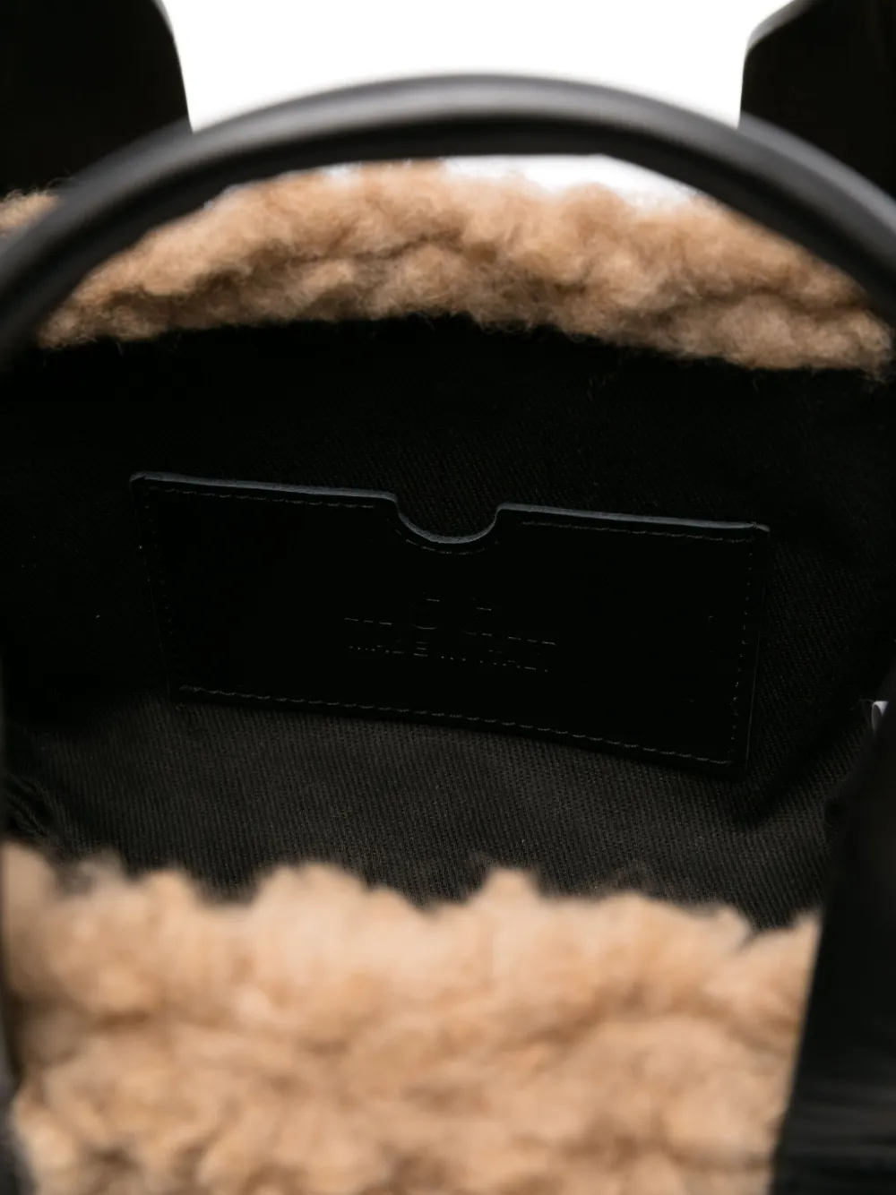 MSGM Shopper van imitatiebont Beige