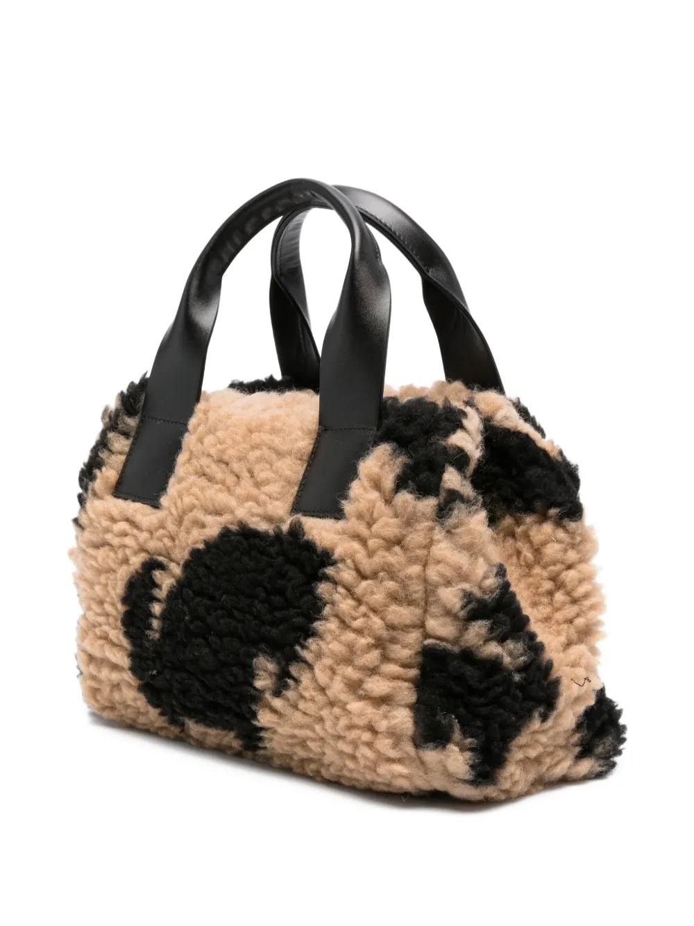 MSGM Shopper van imitatiebont Beige