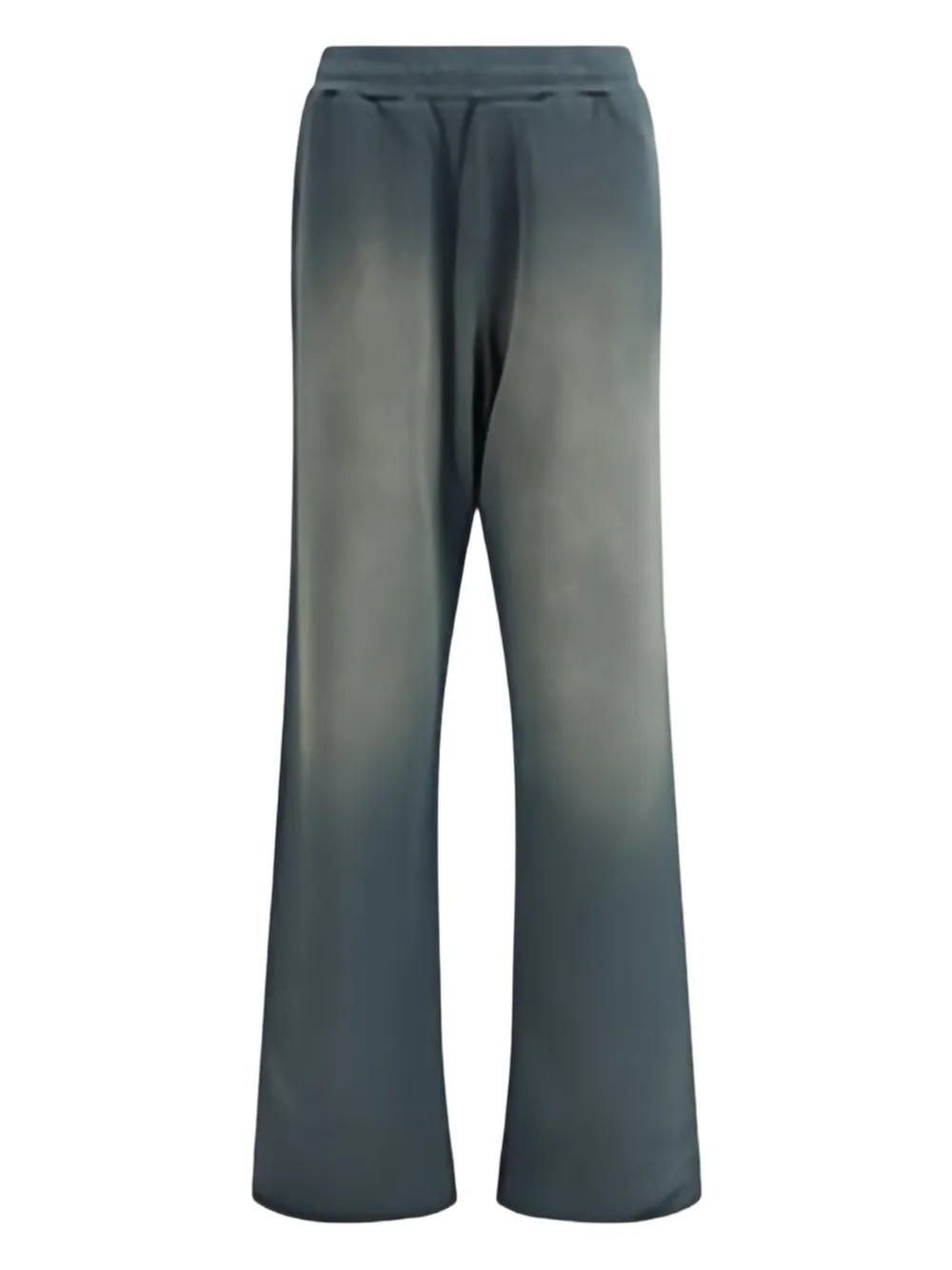 raw-cut track pants