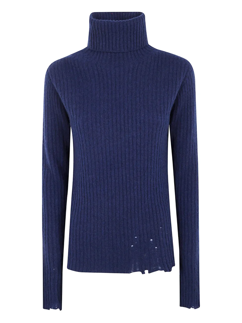 Uma Wang Geribbelde coltrui Blauw