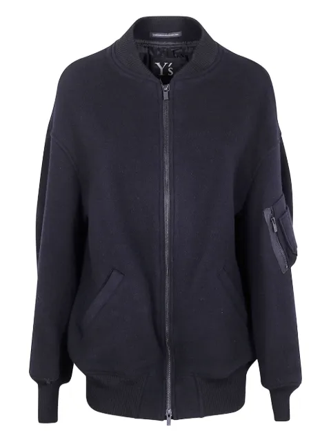 Y's zip-fastening pocket coat