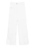 Victoria Beckham patch-pocket jeans - White