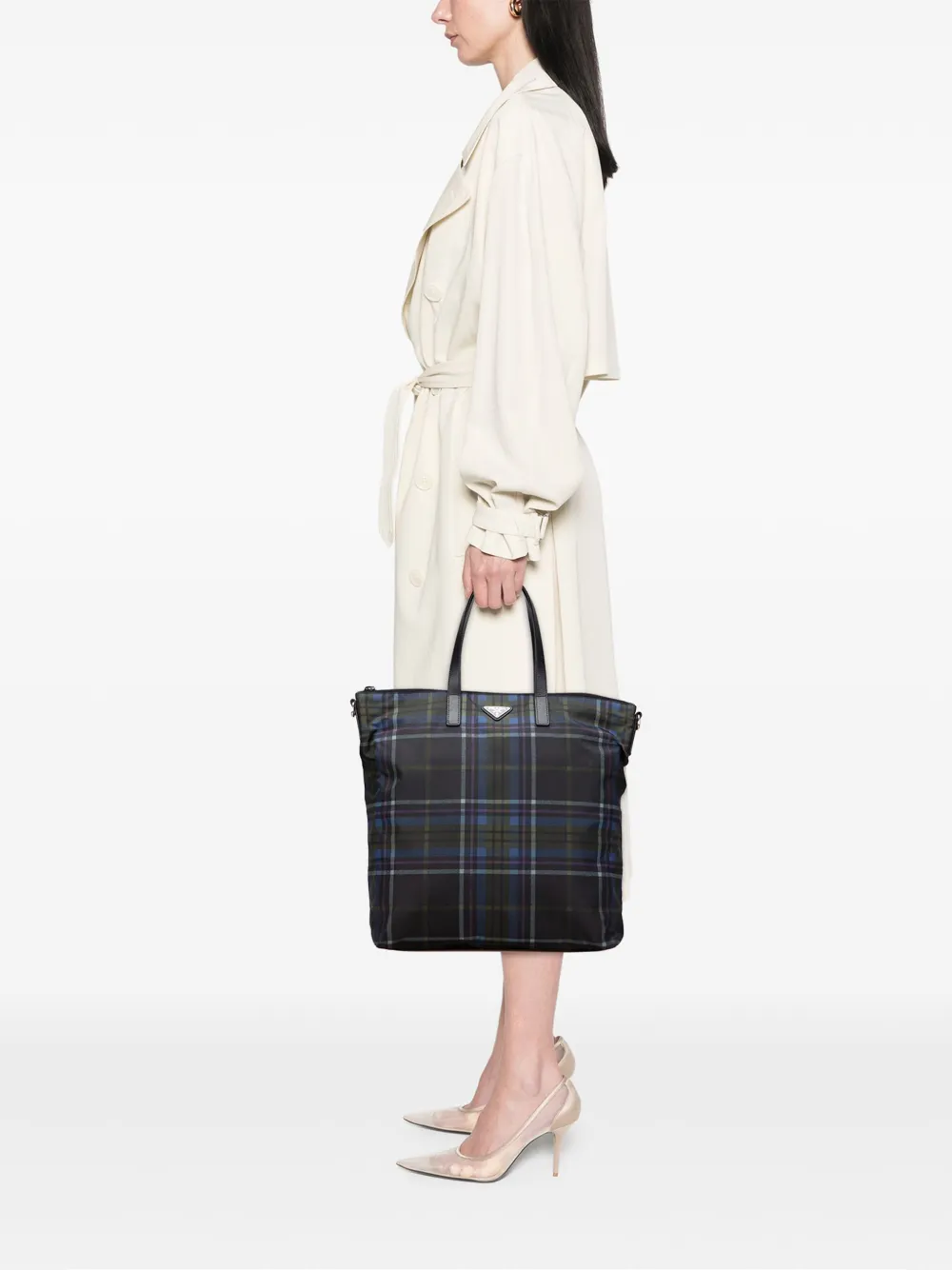 Prada Pre-Owned 2013-2025 Tessuto Stampato satchel | Pre-Owned | Image 2