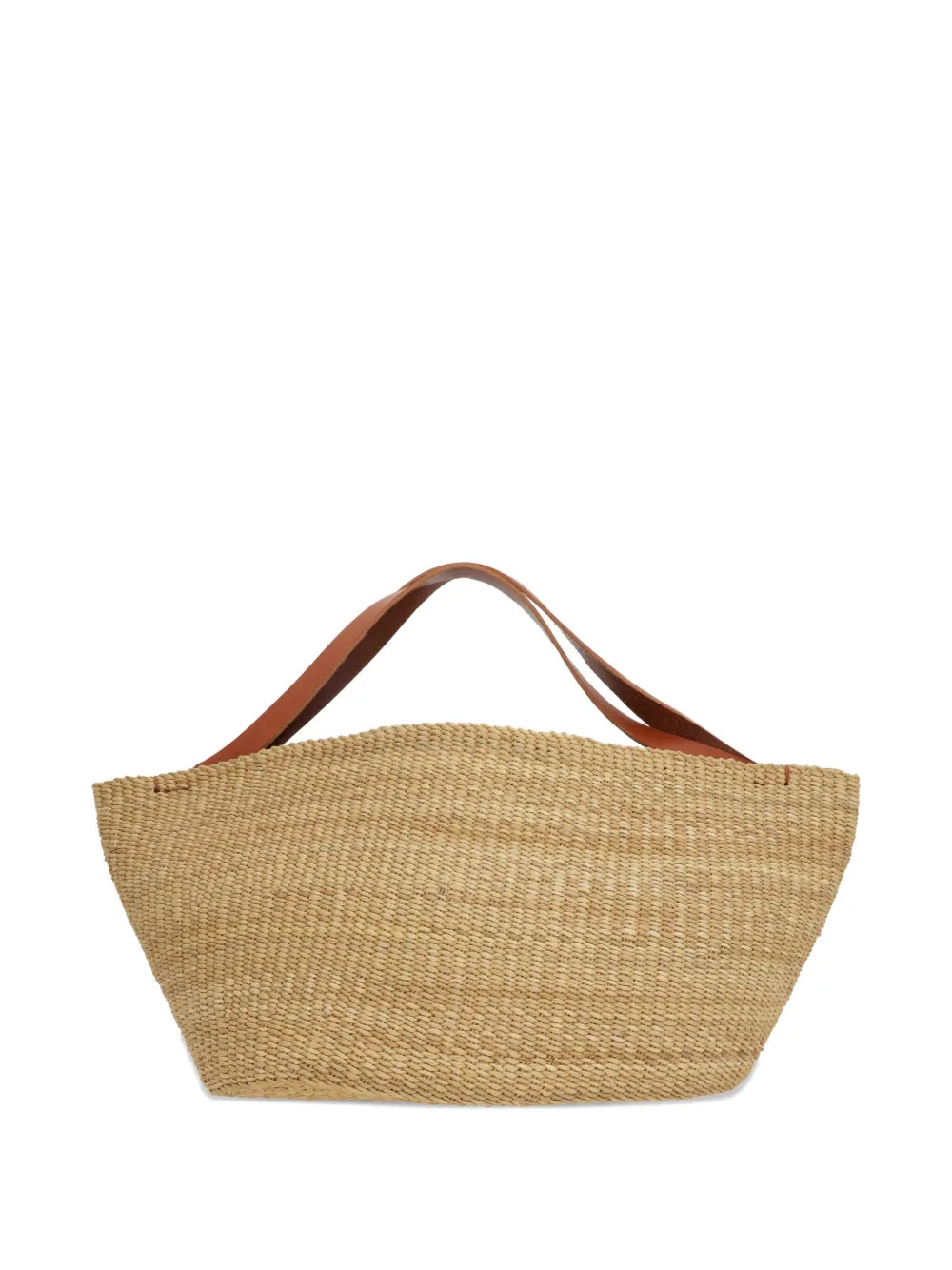 Inès Bressand leather-handle woven shoulder bag | Image 2