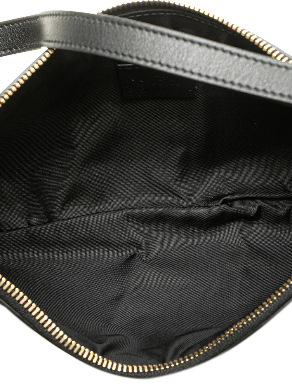 Pre-owned Gucci 2000-2015 Gg Canvas Interlocking G Shoulder Bag In Black