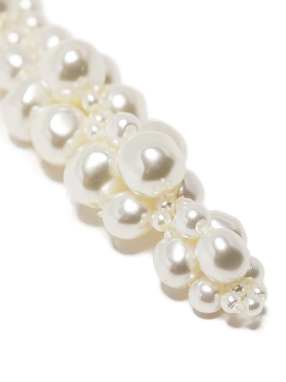 Simone Rocha Pearl-embellishment Earrings In White