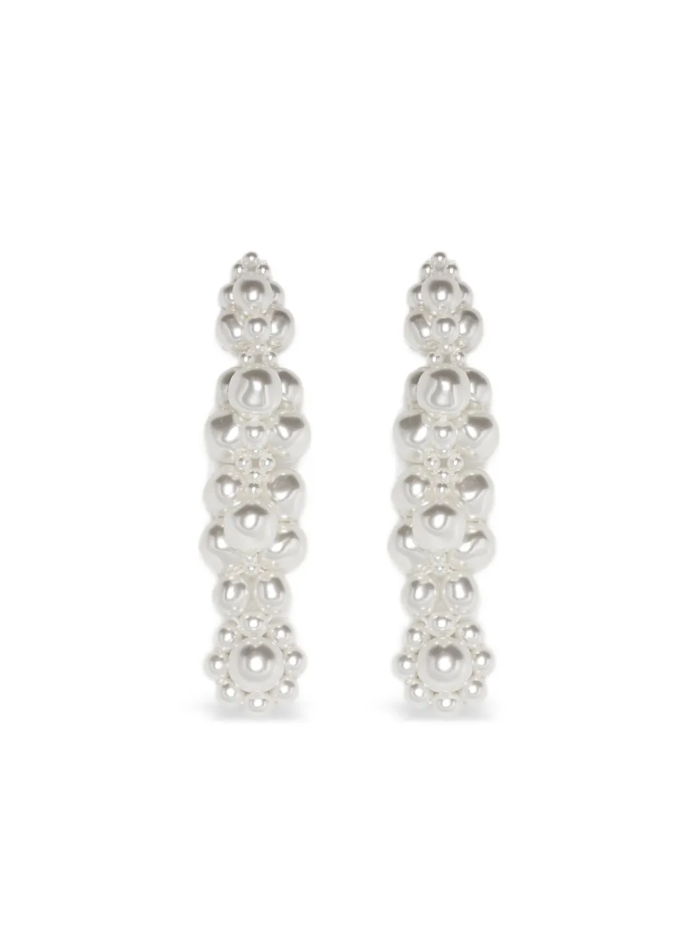 Simone Rocha pearl-embellishment earrings | White | Image 1