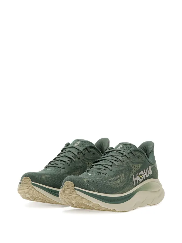 HOKA Clifton 10 スニーカー | グリーン | FARFETCH JP