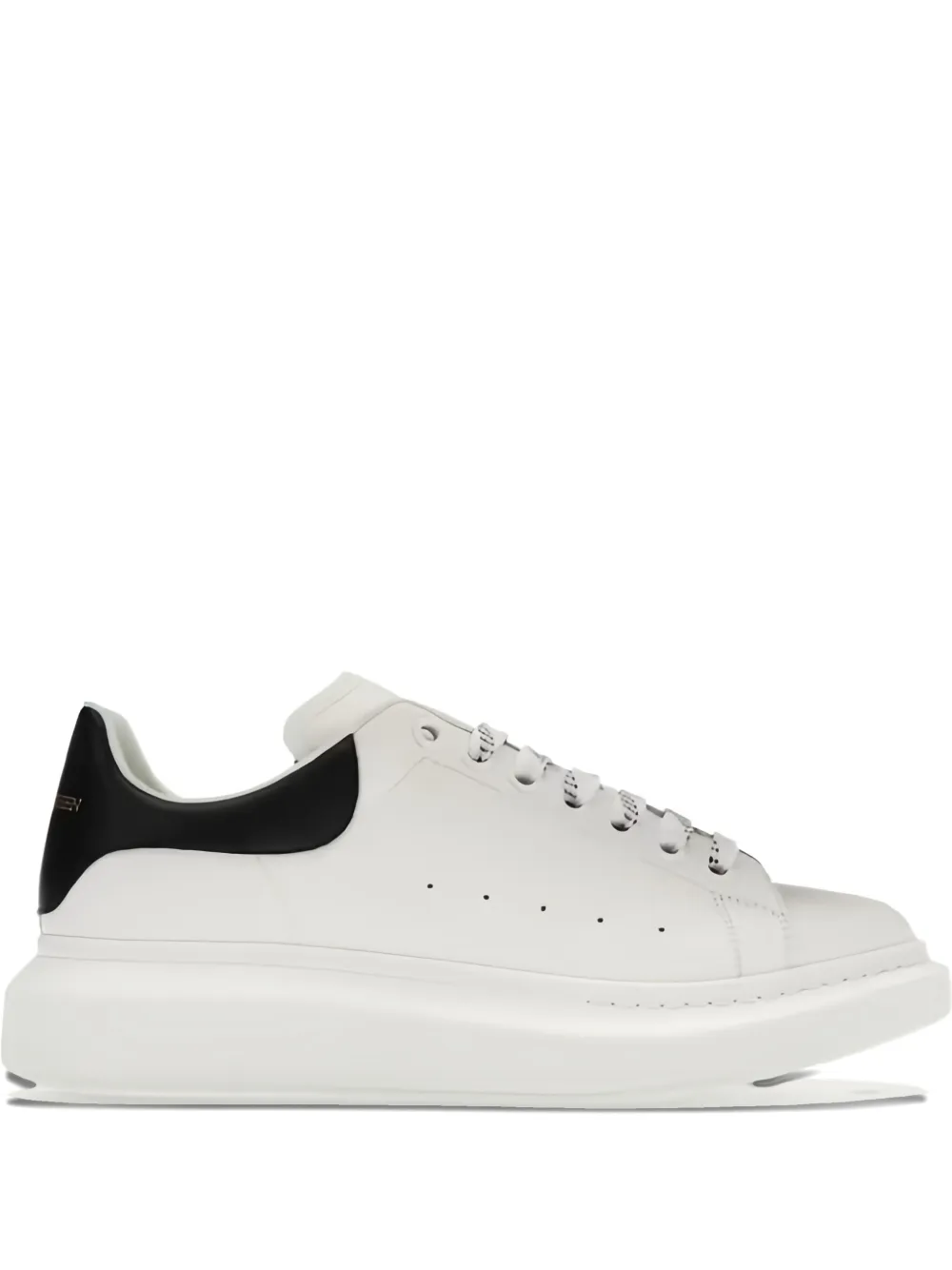 Alexander McQueen Oversized lace-up shoes White
