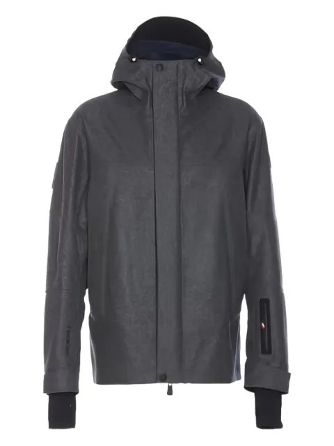 Moncler Grenoble concealed-zip hooded jacket