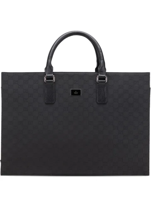 Gucci Pre-Owned 2016-2025 GG Nylon Executive business bag