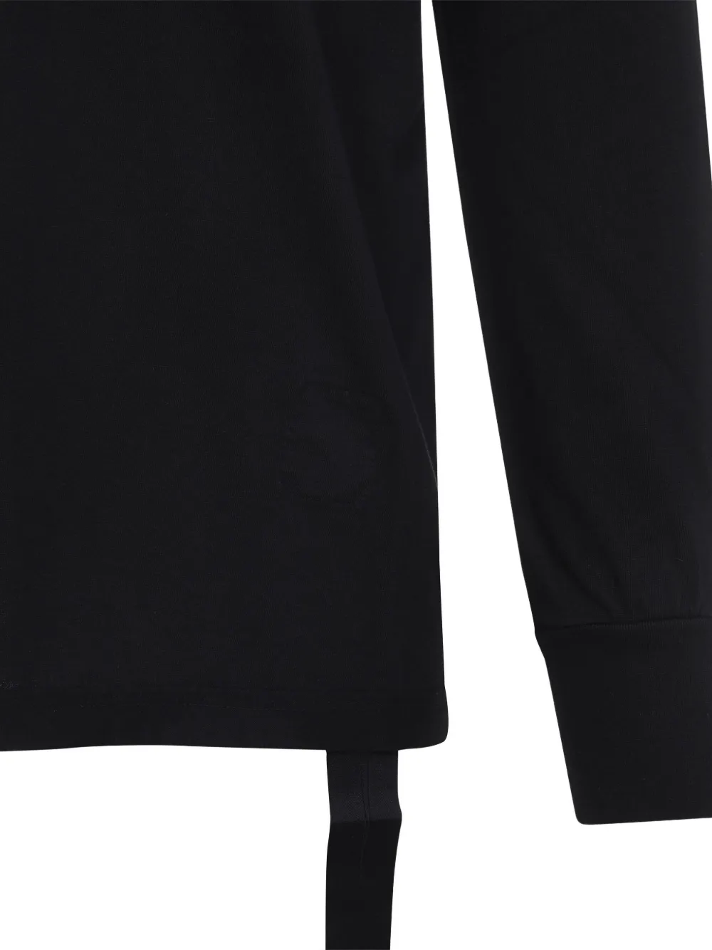 Rick Owens DRKSHDW Sweater met gedrapeerd detail Zwart