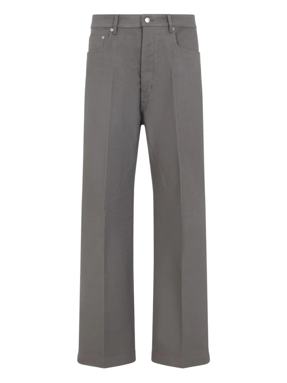 Rick Owens Katoenen straight jeans Grijs