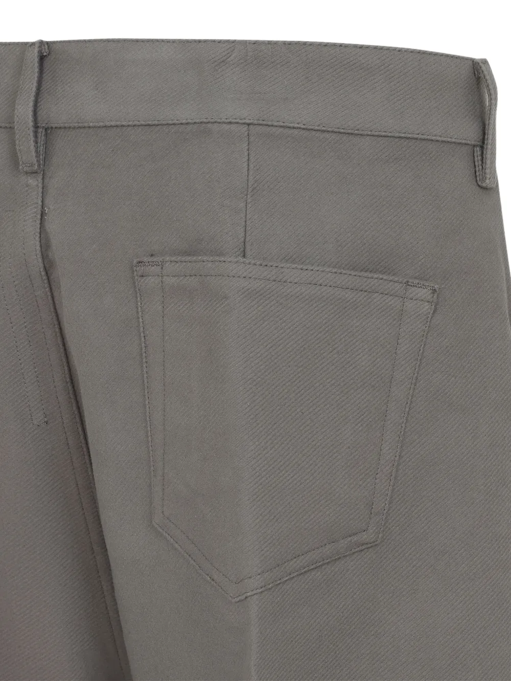 Rick Owens Katoenen straight jeans Grijs