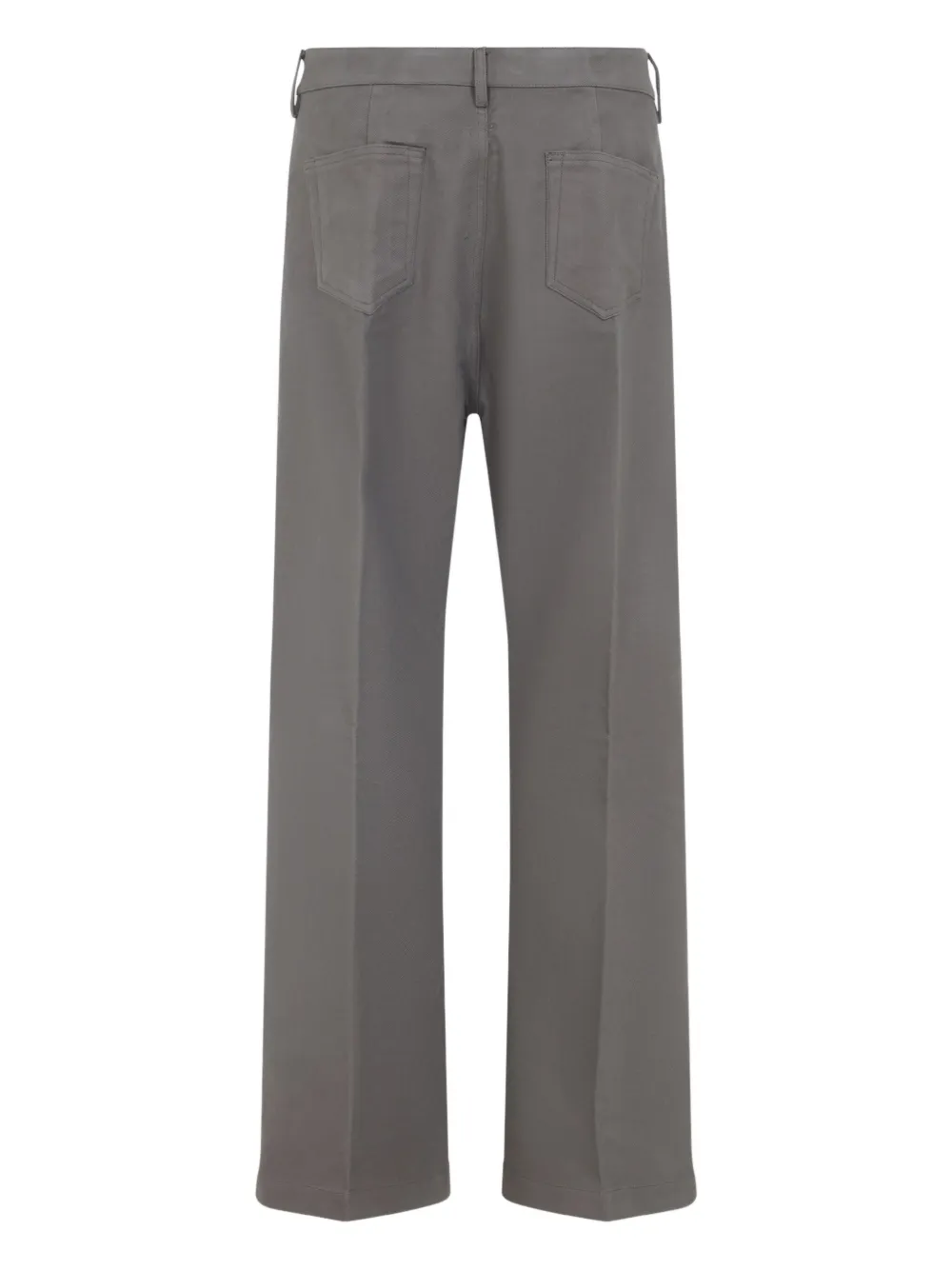 Rick Owens cotton straight-leg jeans - Grijs