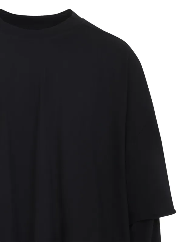 Rick Owens DRKSHDW double-layered long-sleeve Sweater