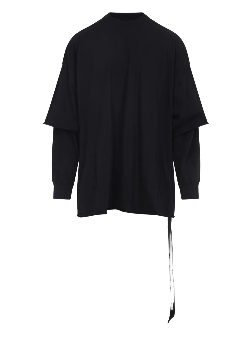 Rick Owens Drkshdw Drkshdw By Rick Owens Relaxed Cotton Sweatshirt In Black