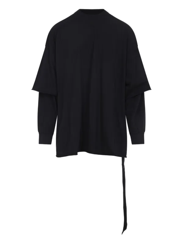 22FW Rick Owens Double LS T BLACK【XL】長袖 22FW Rick Owens Double LS T BLACK【XL】長袖 - メルカリ