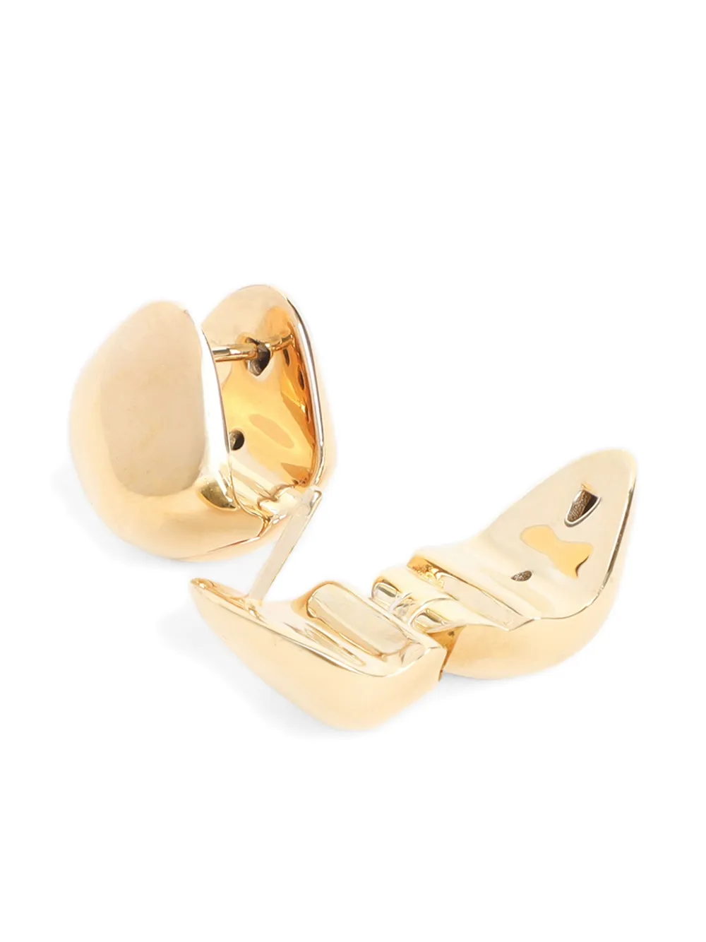 Phoebe Philo Oorbellen met logo-reliëf - Goud