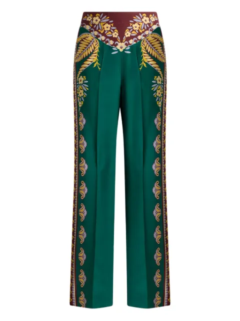 ETRO floral-print trousers
