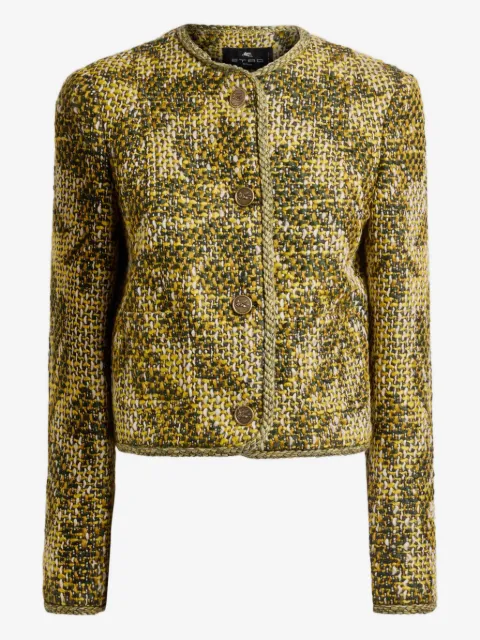 ETRO chamarra Basketweave