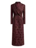 ETRO floral-embroidered double-breasted coat