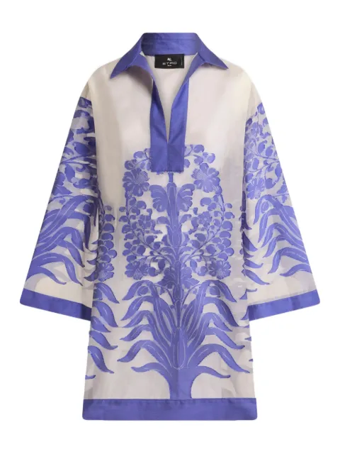 ETRO floral-print midi dress 