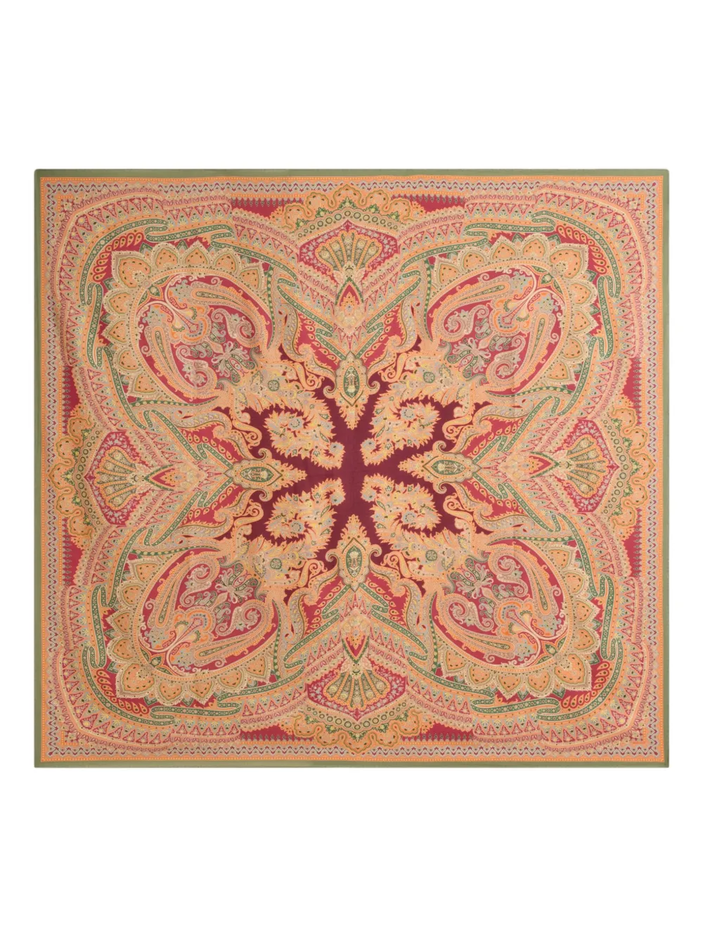 paisley print shawl