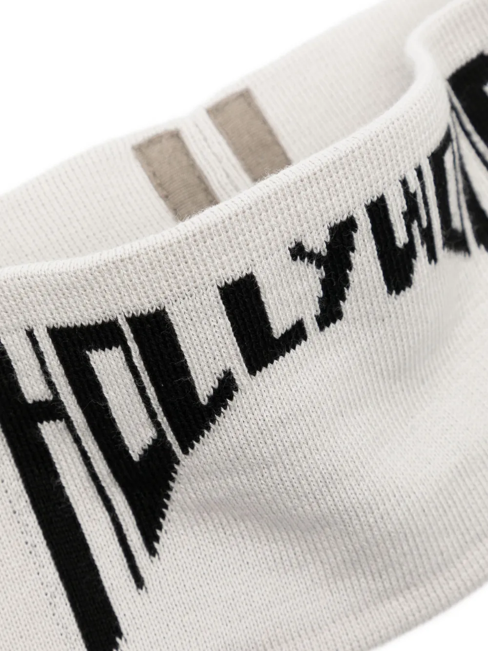 Rick Owens Drkshdw Logo Headband In Neutral
