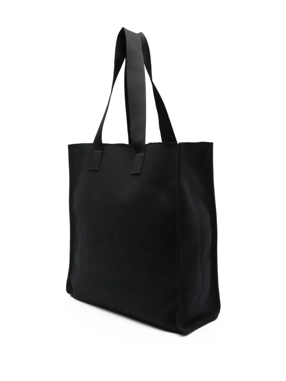 MSGM Shopper met geborduurd logo Zwart