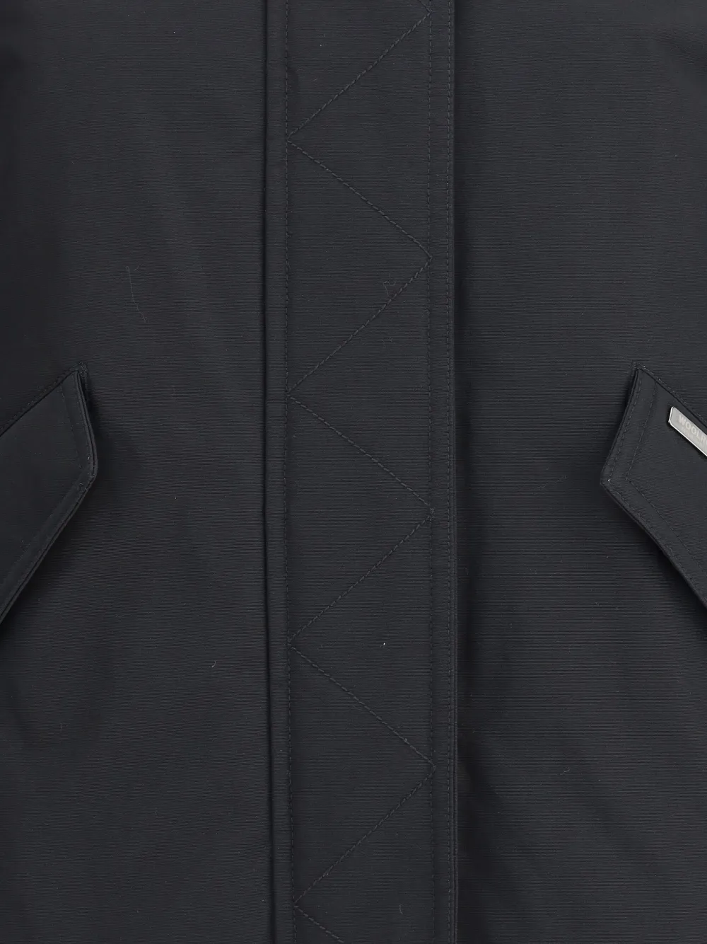 Woolrich Gewatteerd jack Zwart
