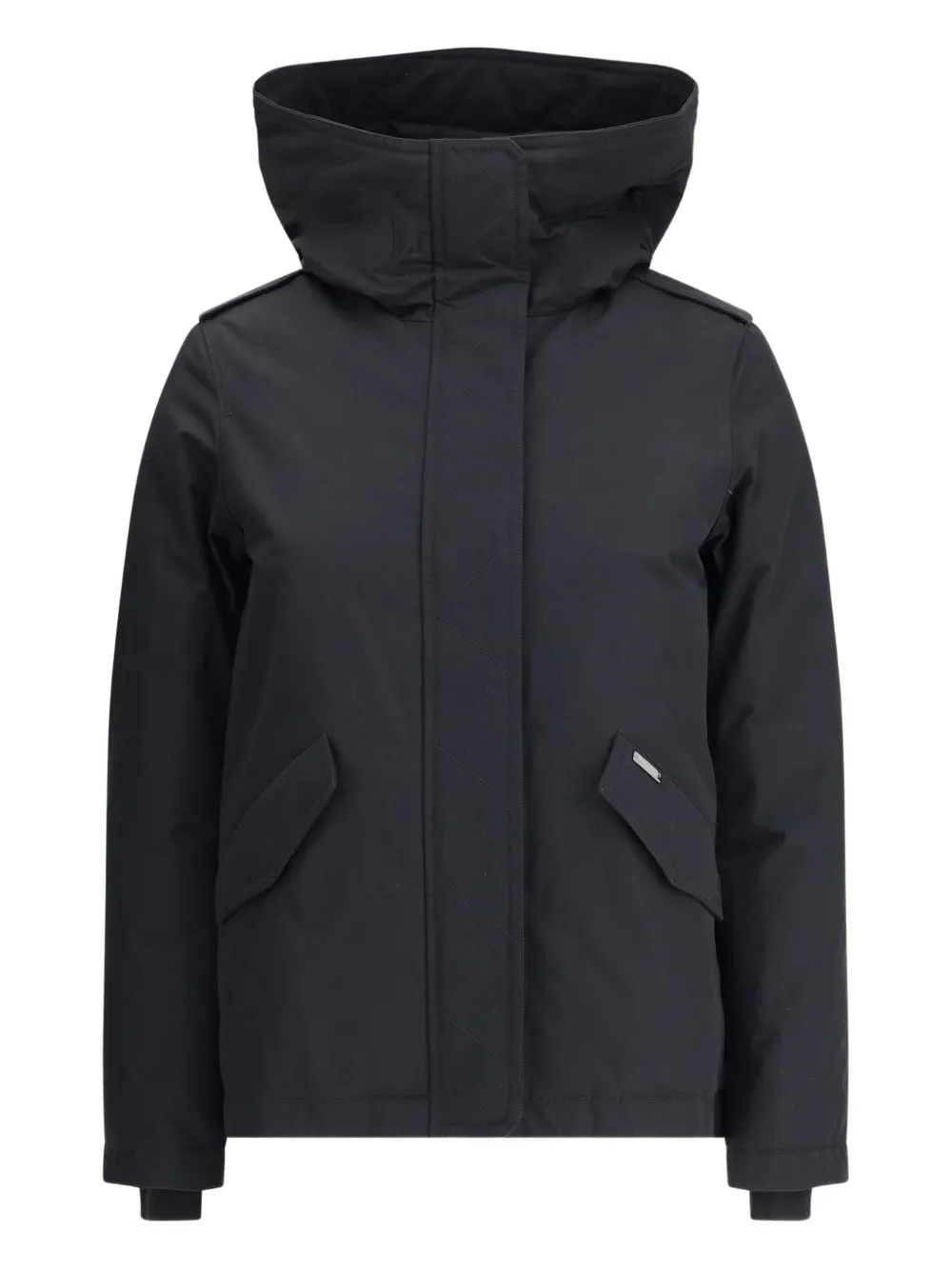 Woolrich Gewatteerd jack Zwart