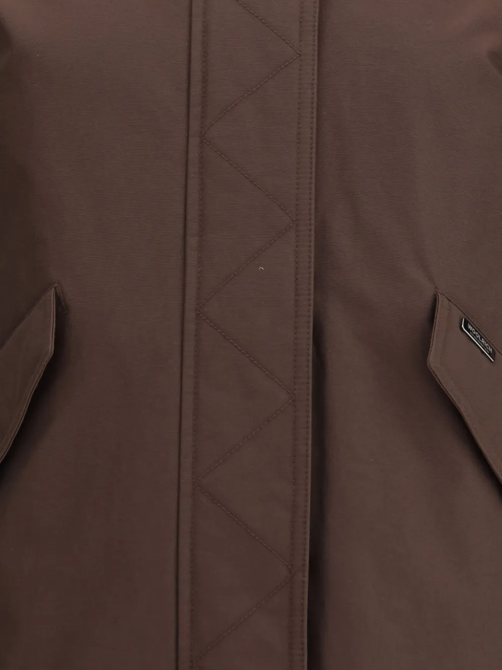 Woolrich Gewatteerd jack Bruin