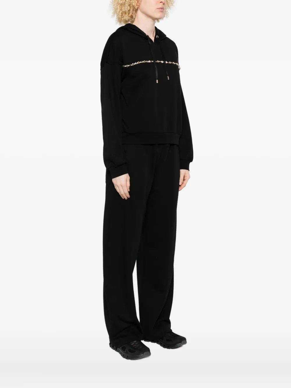 Liu •jo Sweatshirt Liu Jo Woman Color Black In Black