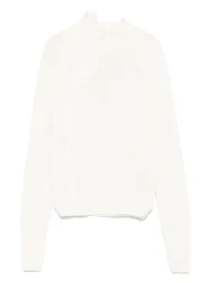 ERMANNO SCERVINO　カシミアセーター 未使用級☆ERMANNO SCERVINO☆刺繍☆ビジュー☆高級カシミヤ